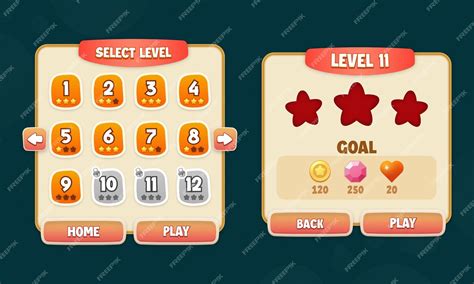Choose Levels .